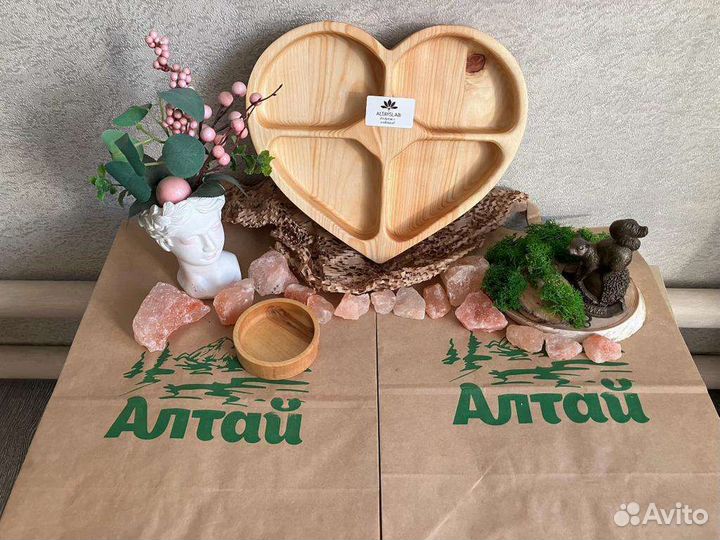 Менажница из дерева