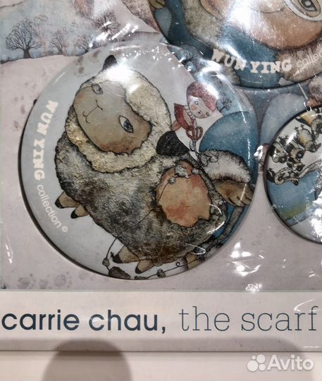 Комплект дизайнерских значков Carrie Chau