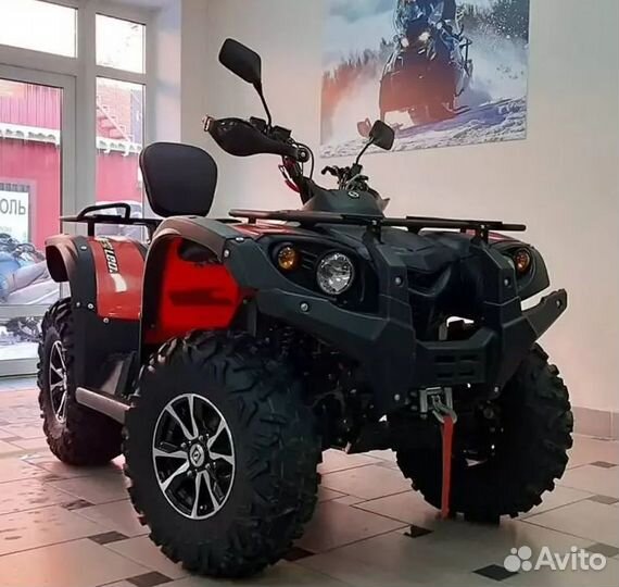 Квадроцикл Stels ATV 650 Leopard EFI (тест-драйв)