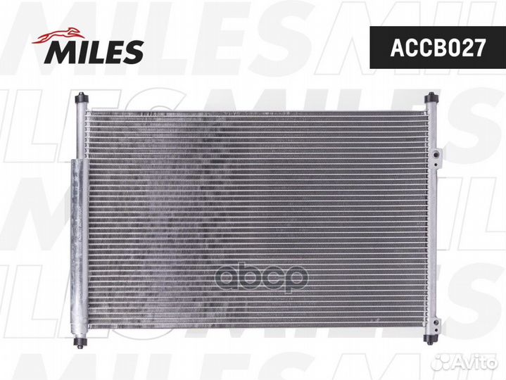 Радиатор кондиционера (конденсор) accb027 Miles