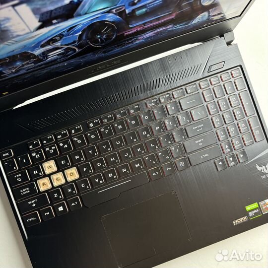 Игровой ноутбук Asus Ryzen5/GTX1650/120Hz