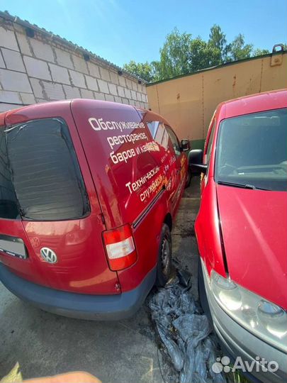 Volkswagen Caddy 2.0 MT, 2008, битый, 21000км