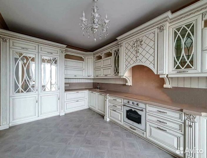 Современная кухня на заказ мдф фасады