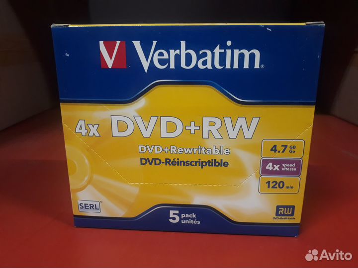 Диски DVD+RW
