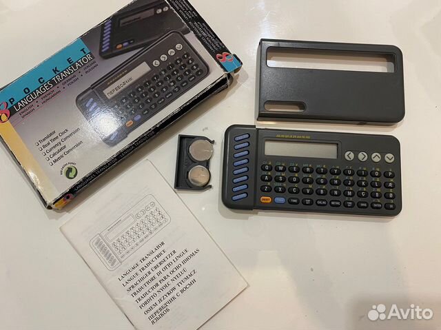 Переводчик карманный 8 языков
