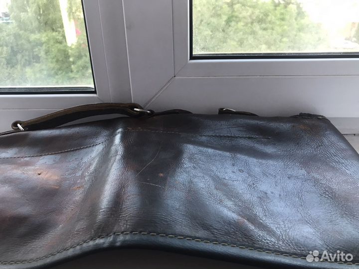 Чехол для ружья из нат.кожи