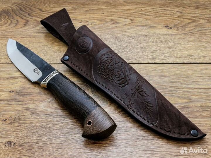 Нож Сокол из стали 95х18 со следами ковки