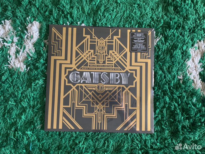 The Great Gatsby soundtrack gold vinyl lp