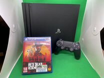 PS4 PRO 7208B + red dead redemption 2 (Диск)