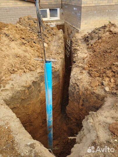 Копка услуги мини-экскаватора