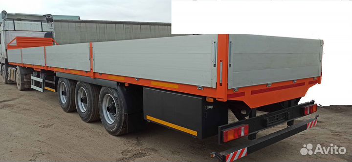 Полуприцеп бортовой Тонар B3-13 (9888), 2024