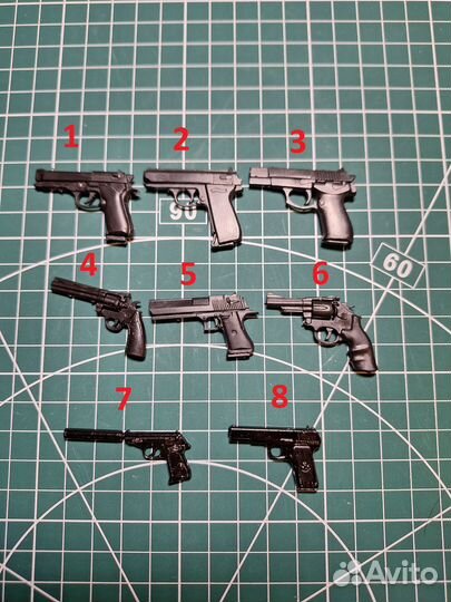 Оружие формата 1/6 современное и II Мировая
