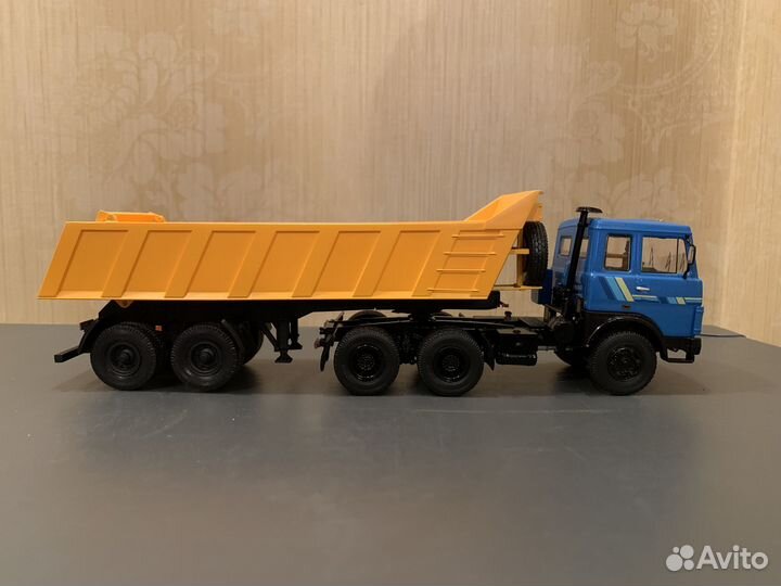 1:43 Модель маз-6422 + полуприцеп маз 9506