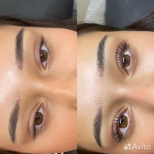 Ламинирование ресниц и бровей