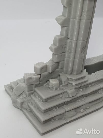 Портал DnD (днд) террейн серый