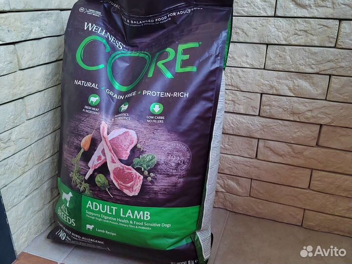 Корм для собак wellness Core