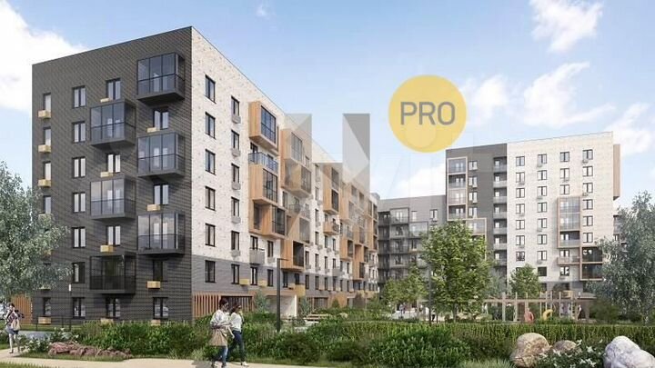 Квартира-студия, 36,2 м², 2/10 эт.