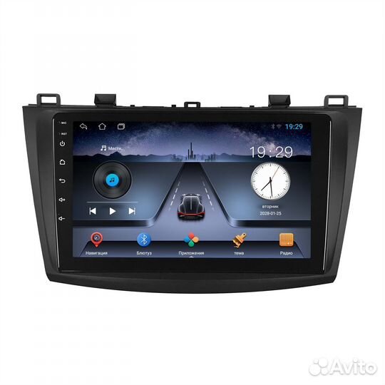 Магнитола Mazda 3 BL 2009-2013 2/32 Qled Android