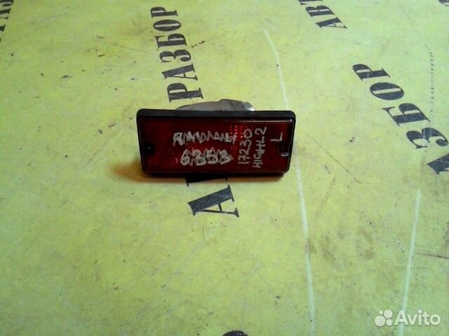 Отражатель в бампер задний левый Toyota Highlander