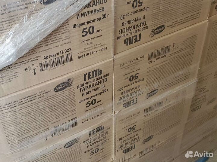 Домовой Прошка Гель от тараканов и муравьёв