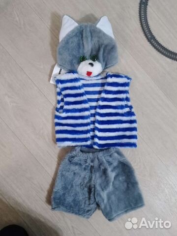 Костюм Кот Матроскин 104-116