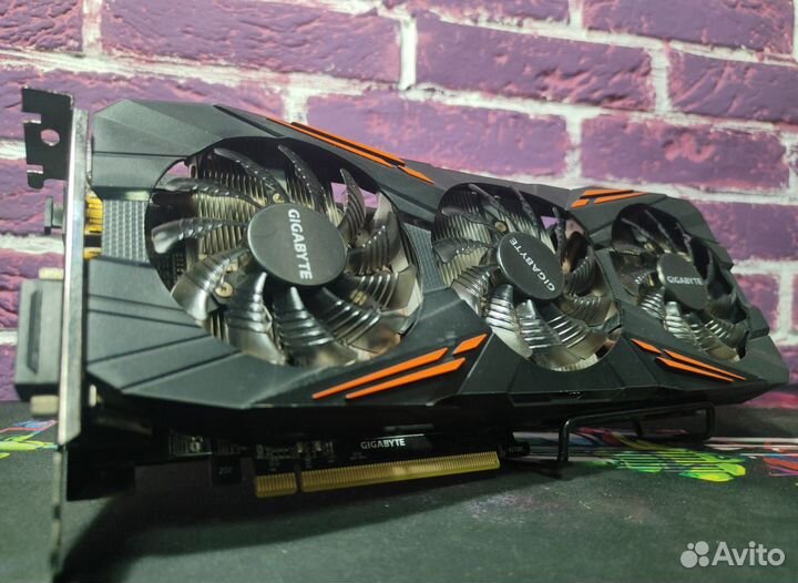Видеокарта Gigabyte GeForce GTX 1070 Ti gaming