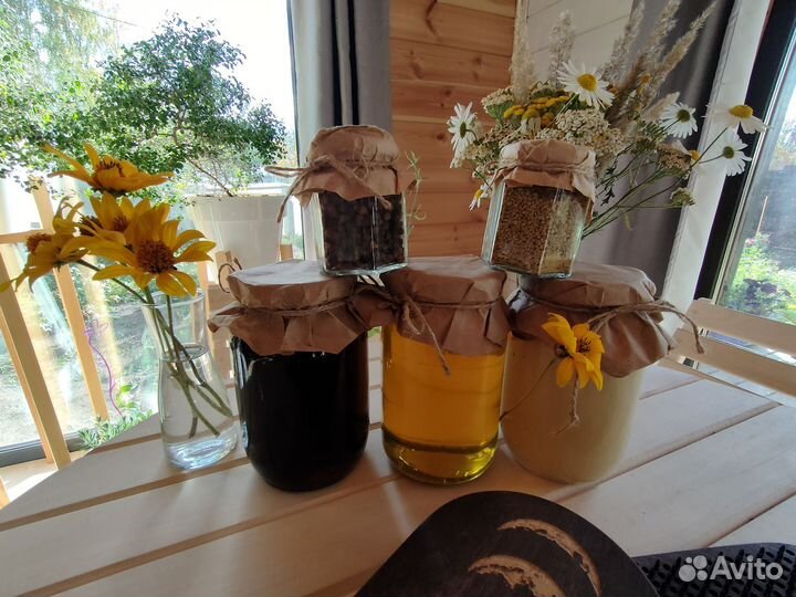 Мёд Алтайский пыльца прополис перга 2023 Тмн