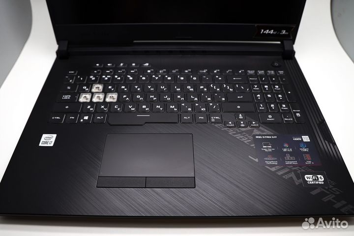 Ноутбук asus ROG strix G17