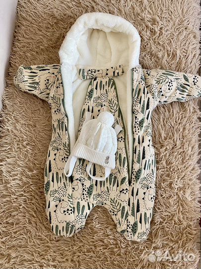 Комплект на выписку зимний