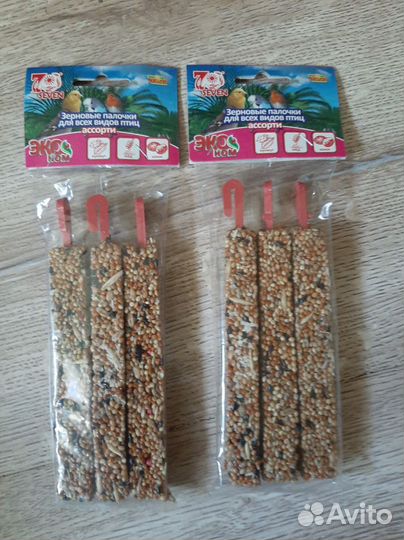 Корм рио, триол, для волнистых попугаев,грызунов