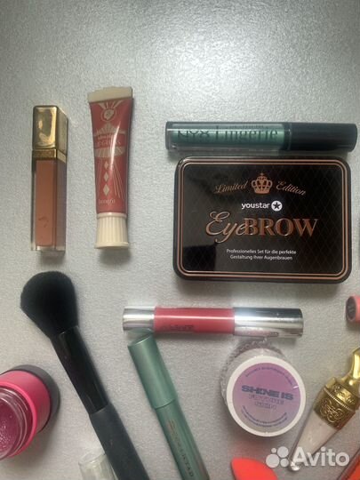 Набор Guerlain, Nyx, Zoeva, Benefit, Clinique