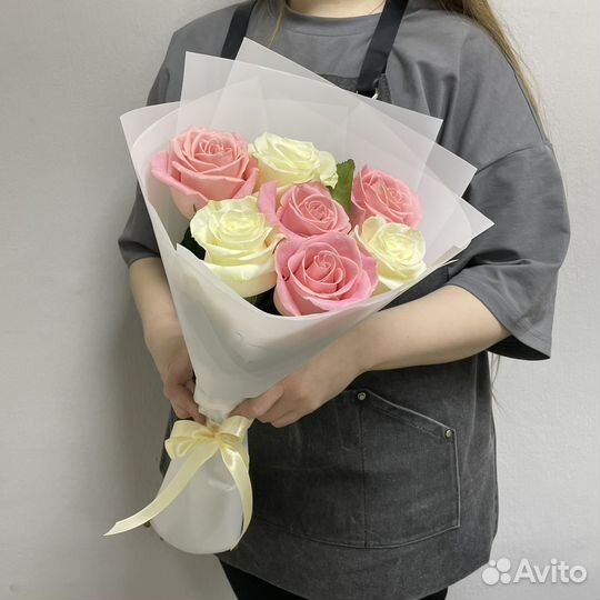 Букет из 7 роз