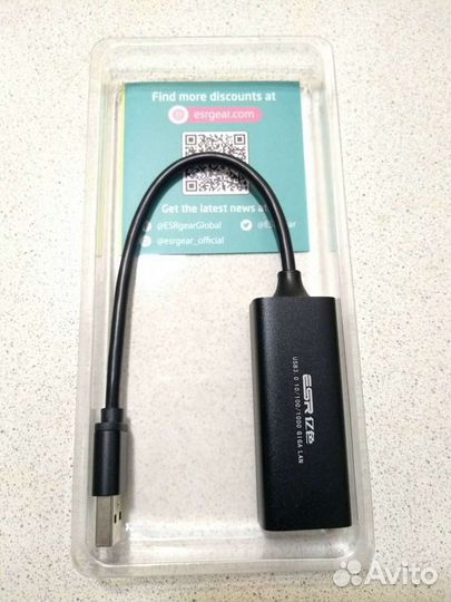Ethernet адаптер 1000 Мбит/с USB3.0