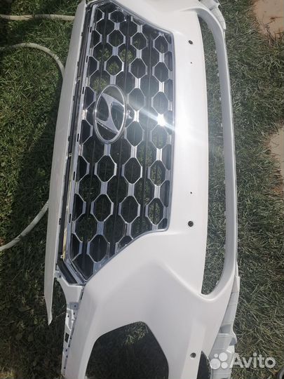 Бампер перед hyundai santa fe 4