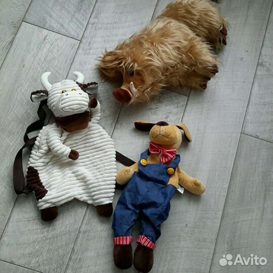 3 новые мягкие игрушки