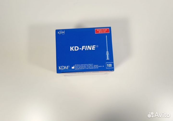 Иглы иньекционные 29G*12