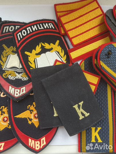Погоны, шевроны мвд