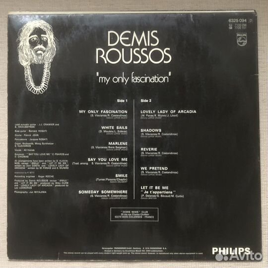 LP Demis Roussos 