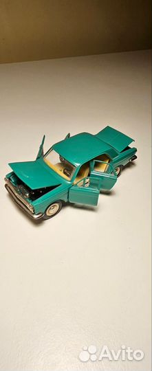 Моделька Газ 24,металл,масштаб 1:43