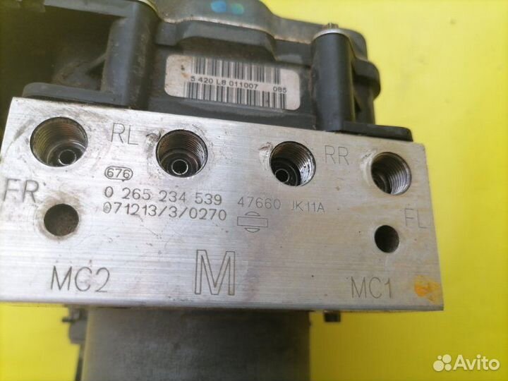 Блок ABS Infiniti G35 (V36) 2007-2014 3.5 VQ35HR