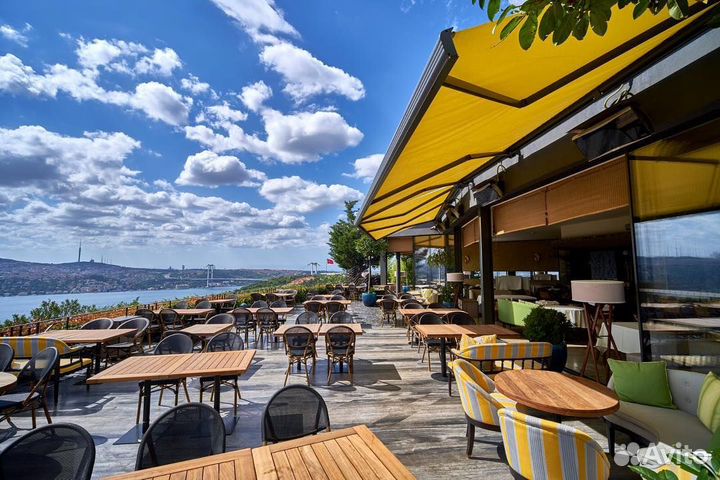 Маркиза открытая, ширина 4 м х вылет 2,5 м