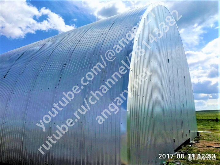 Ангар под ключ 601 м2