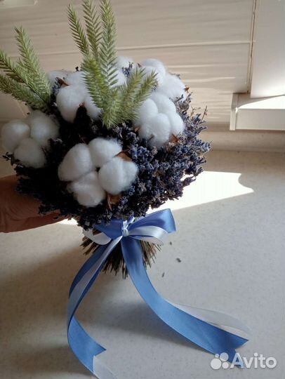 Букет сухоцветы на 1 сентября