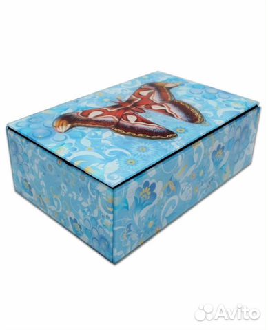Шкатулка стеклянная