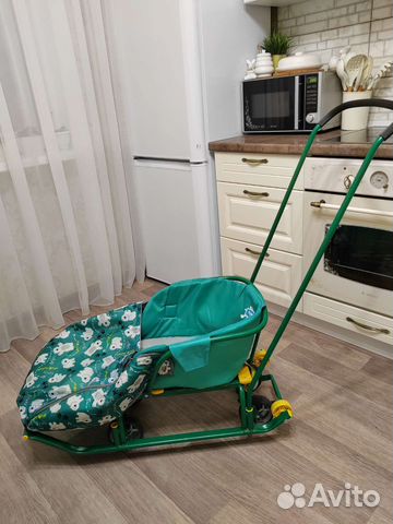 Санки с колесами