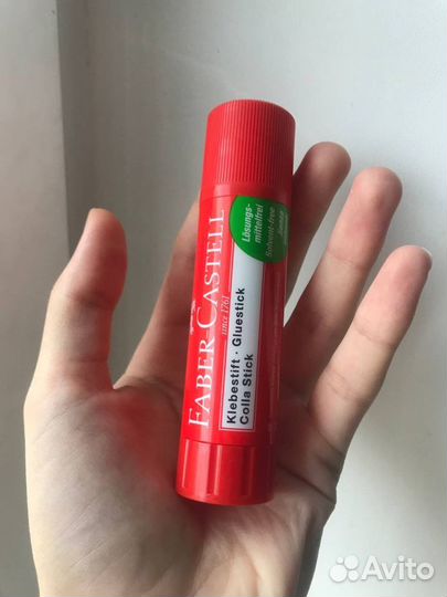 Клей карандаши новые uhu и faber castell