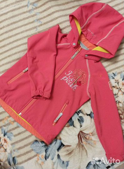 Ветровка softshell для девочки
