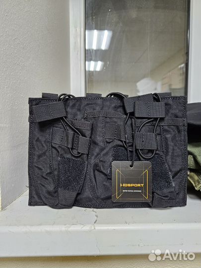 Подсумок для магазинов ак, черный