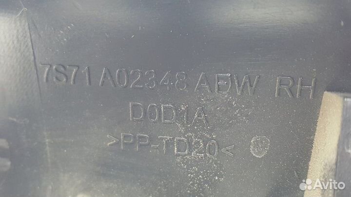 Внутренняя накладка на порог передняя правая Ford