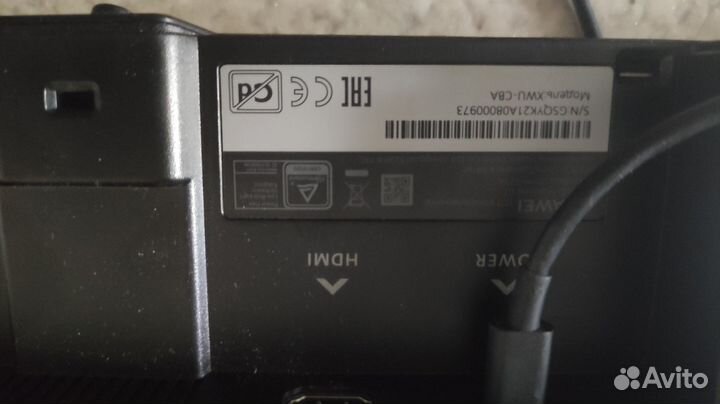 Монитор для компьютера 27 huawey нерабочий